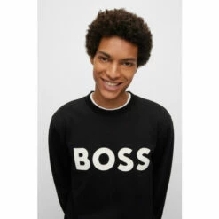 BOSS Stadler 192 Black Sweatshirt -BOSS Shop unnamed file 3547