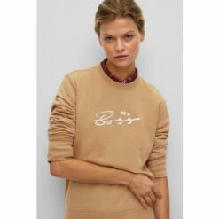 BOSS Natural Elaboss Motive Sweatshirt -BOSS Shop unnamed file 3553