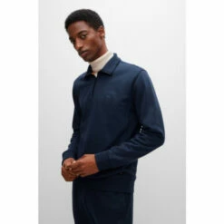 BOSS Blue Zetrust Sweatshirt -BOSS Shop unnamed file 3589