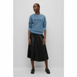 BOSS Blue Elaboss Sweatshirt -BOSS Shop unnamed file 3595