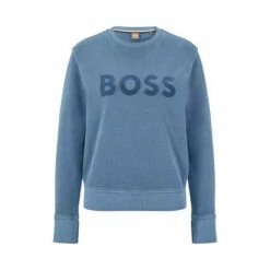 BOSS Blue Elaboss Sweatshirt -BOSS Shop unnamed file 3598