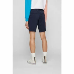 BOSS Blue Slim Chino Shorts -BOSS Shop unnamed file 3656