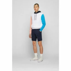 BOSS Blue Slim Chino Shorts -BOSS Shop unnamed file 3657