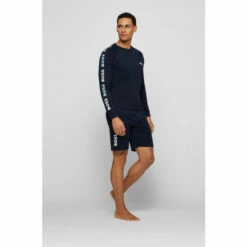 BOSS Blue Contemporary Shorts -BOSS Shop unnamed file 3663