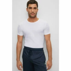BOSS White Modern T-Shirt Two Pack -BOSS Shop unnamed file 376