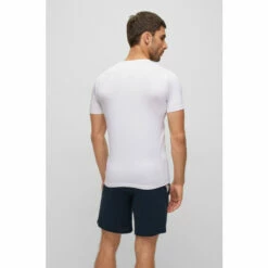 BOSS White Modern T-Shirt Two Pack -BOSS Shop unnamed file 377