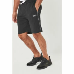 BOSS Black Tracksuit Shorts