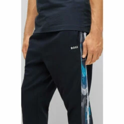 BOSS Blue Small Hurley Joggers -BOSS Shop unnamed file 3978