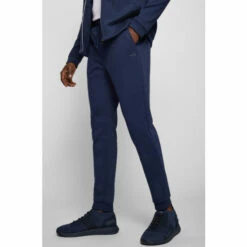 BOSS Blue Hadiko Curved Joggers -BOSS Shop unnamed file 4023