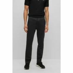 BOSS Hadim Curved Black Joggers