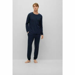 BOSS Blue Mix And Match Joggers -BOSS Shop unnamed file 4046