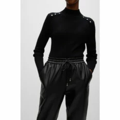 BOSS Tafeja Black Trousers -BOSS Shop unnamed file 4167