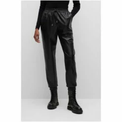BOSS Tafeja Black Trousers -BOSS Shop unnamed file 4169