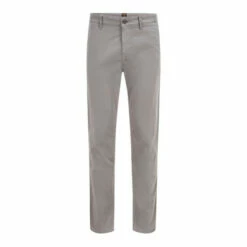 BOSS Grey Schino Tapered Chinos -BOSS Shop unnamed file 4193