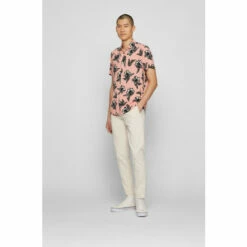 BOSS White Tapered Chinos -BOSS Shop unnamed file 4202