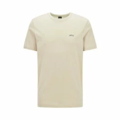BOSS Natural Curved T-Shirt -BOSS Shop unnamed file 424