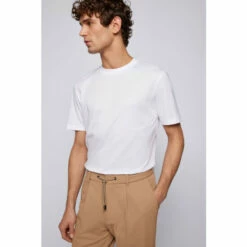 BOSS Thompson White T-Shirt -BOSS Shop unnamed file 428