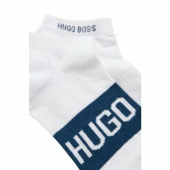 BOSS Natural Logo Ankle Socks 2 Pack -BOSS Shop unnamed file 4323