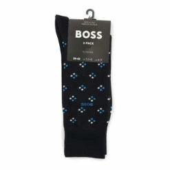 BOSS Blue Minipattern Socks 2 Pack -BOSS Shop unnamed file 4328