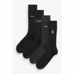 BOSS Black Socks Gift Set 4 Pack