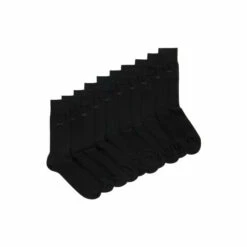 BOSS Mens Black Socks 5 Pack