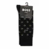 BOSS Black Mini Pattern Socks 2 Pack -BOSS Shop unnamed file 4390