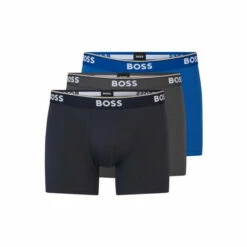 BOSS Blue Power Boxers 3 Pack