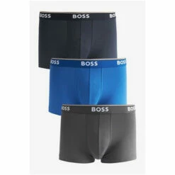 BOSS Blue Power Trunks Three Pack -BOSS Shop unnamed file 4473