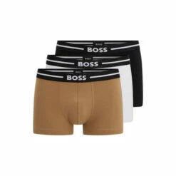 BOSS Black Bold Trunks 3 Pack -BOSS Shop unnamed file 4499