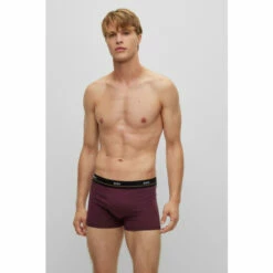 BOSS Essential Black Trunks 5 Pack -BOSS Shop unnamed file 4514