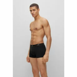 BOSS Essential Black Trunks 5 Pack -BOSS Shop unnamed file 4523