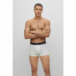 BOSS Essential Black Trunks 5 Pack -BOSS Shop unnamed file 4526