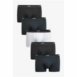 BOSS Blue Essential Trunk Five Pack -BOSS Shop unnamed file 4551