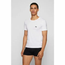 BOSS Pink/Blue/White T-Shirts 3 Pack -BOSS Shop unnamed file 46