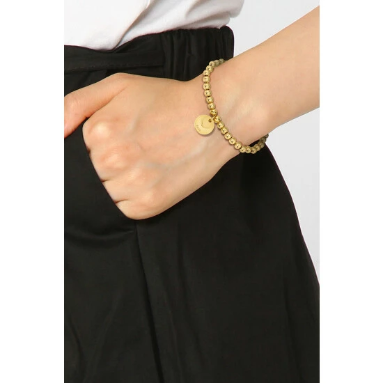 BOSS Gold Tone 'Beads Collection' Bracelet 4 BOSS Gold Tone 'Beads Collection' Bracelet - Image 2