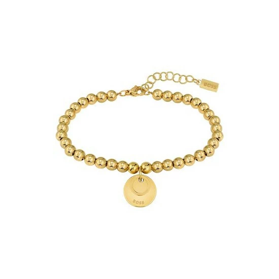 BOSS Gold Tone 'Beads Collection' Bracelet 5 BOSS Gold Tone 'Beads Collection' Bracelet - Image 3