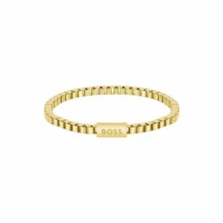 BOSS Gold Tone 'Chain For Him' Bracelet
