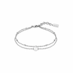 BOSS Cora Silver Tone Bracelet