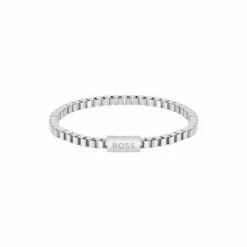 BOSS Silver Tone 'Chain For Him' Bracelet -BOSS Shop unnamed file 4640