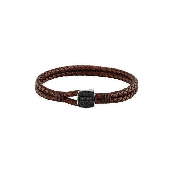 unnamed-file-4650.jpg BOSS Seal Braided Brown Leather Bracelet -BOSS Shop unnamed file 4650