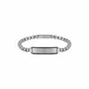 Boss ID Brushed Stainless Steel Silver Bracelet 1 Boss ID Brushed Stainless Steel Silver Bracelet -BOSS Shop unnamed file 4671