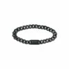 BOSS Chain For Him Black IP Bracelet