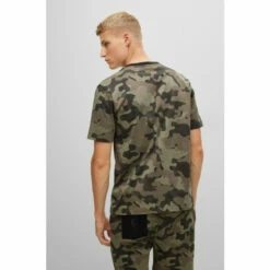 BOSS Green Camo NBA T-Shirt -BOSS Shop unnamed file 477