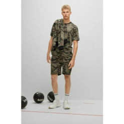 BOSS Green Camo NBA T-Shirt -BOSS Shop unnamed file 478