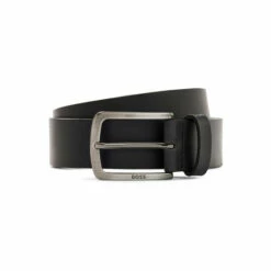 BOSS Black Jor Metal Tip Belt