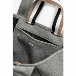BOSS Silver Deva Tote Bag -BOSS Shop unnamed file 4880