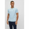 BOSS Curved Blue T-Shirt -BOSS Shop unnamed file 49