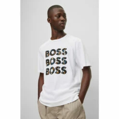 BOSS Natural Teelogofun T-Shirt