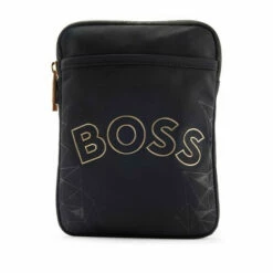 BOSS Black Catch Phone Pouch Shoulder Bag -BOSS Shop unnamed file 4976
