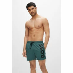 BOSS Green Octopus Swim Shorts